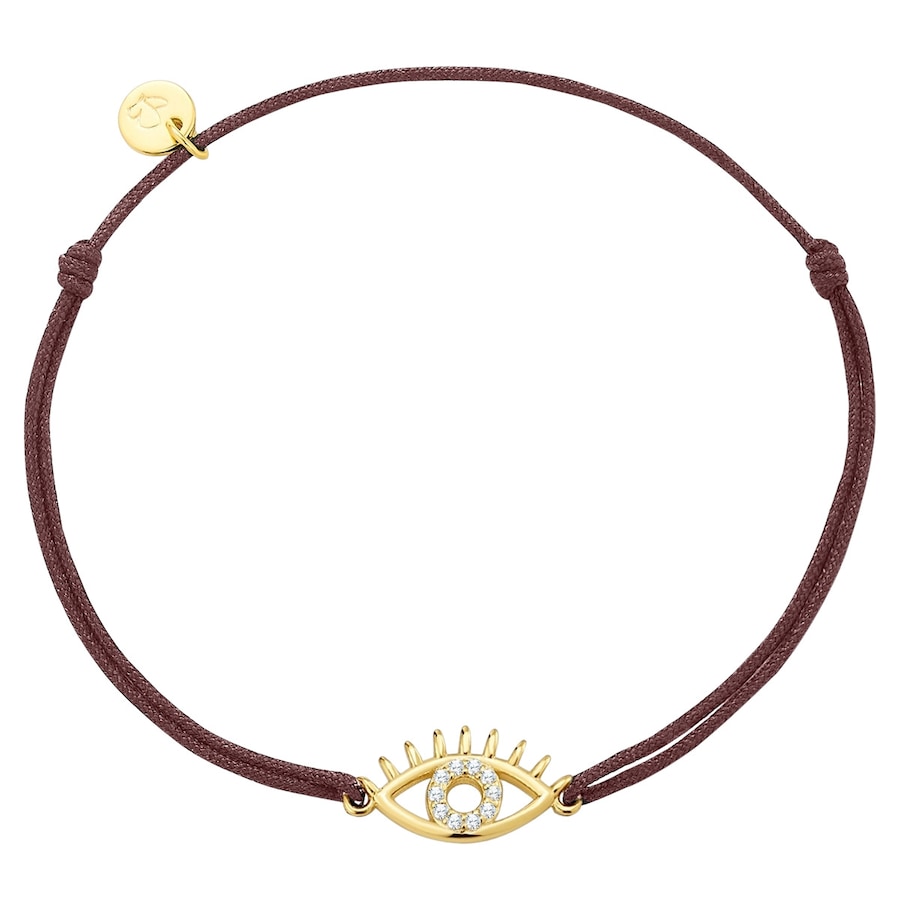 Glanzstücke München Bransoletka Wszechwidzace oko z Srebro wysokiej próby w Żółte złoto Bransoletki 1 ct Damski