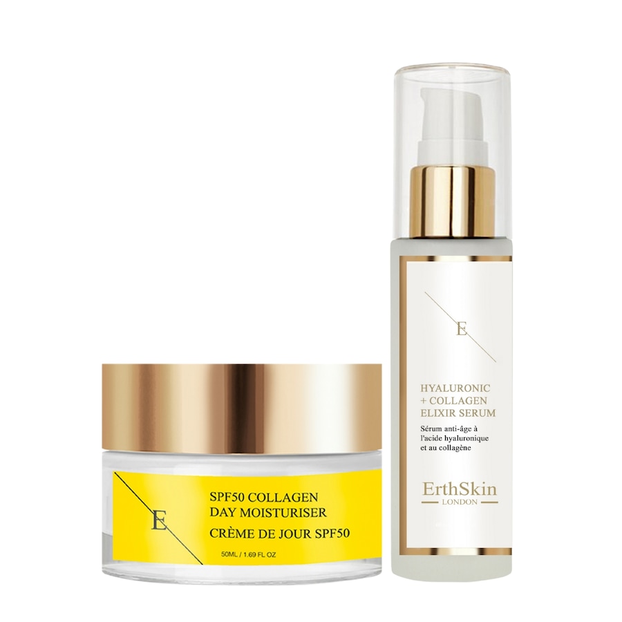 ErthSkin London Kolagen Shield Day Duo Serum przeciwzmarszczkowe 1 ct Damski