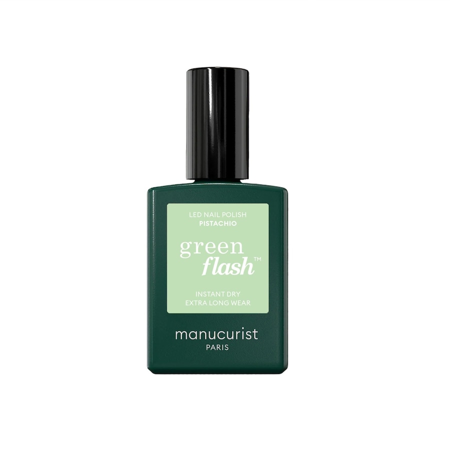 manucurist green flash Flash Instant Dry Extra Long Wear Lakiery do paznokci 15 ml PISTACHY