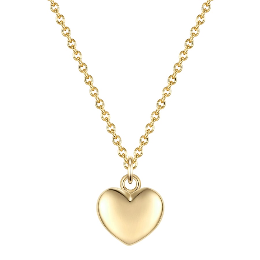 Glanzstücke München Naszyjnik srebrny srebro wysokiej próby żółte złoto Naszyjniki 1 ct Damski