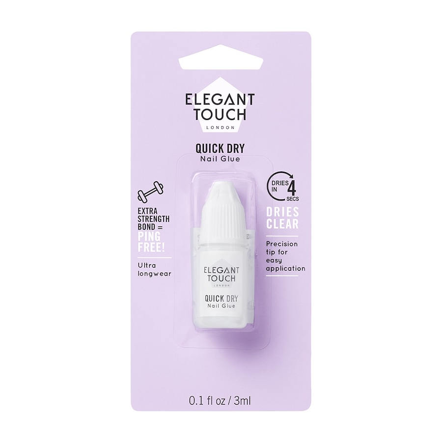 Elegant Touch 5 Second Protective Nail Glue Stylizacja paznokci 3 ml