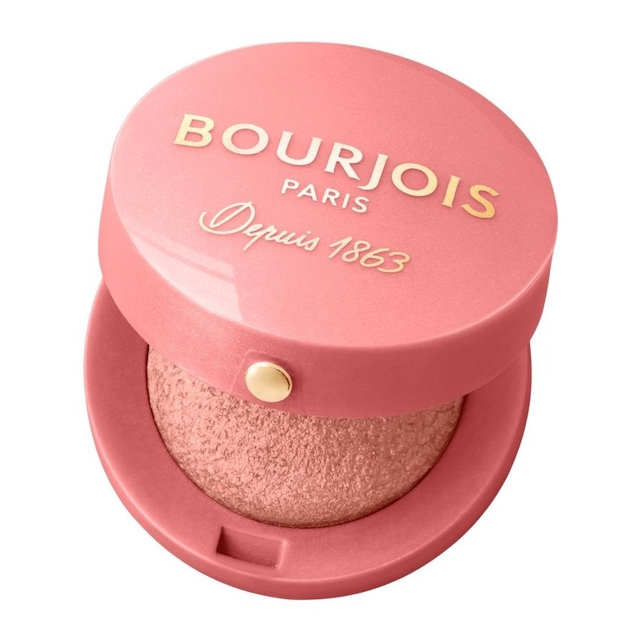 Bourjois Bourjois Little Round Pot trwały róż do policzków z lusterkiem i pędzelkiem nr 17 Rose Poupée, 2g Róż do policzków 95 - JASPER ROSE