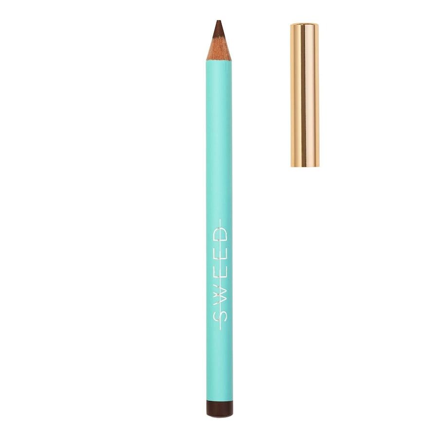 Sweed Kredka do oczu Satin Kohl Eye Pencil - Black Kredki do oczu 1,35 g Dusty Brown