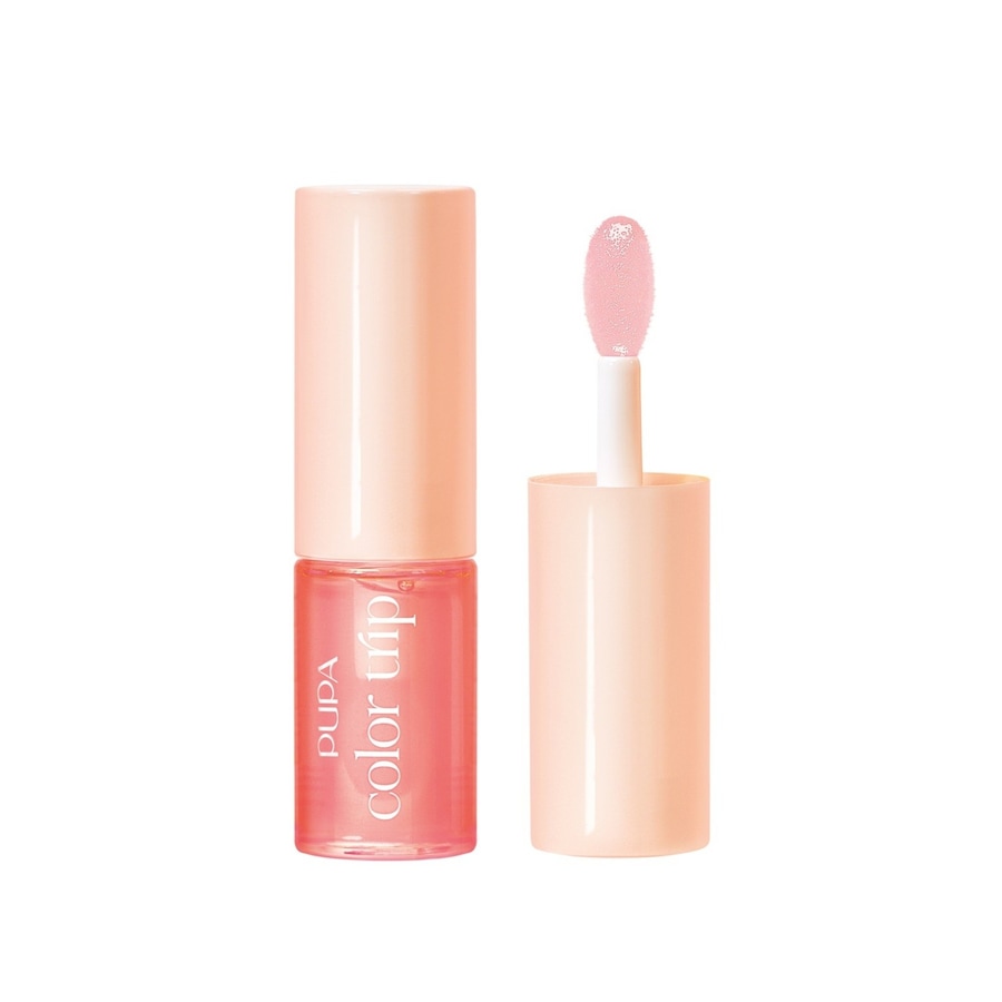 PUPA Milano Color Trip Odżywczy olejek do ust 002 Glassy Coral Olejek do ust 7,5 ml Damski