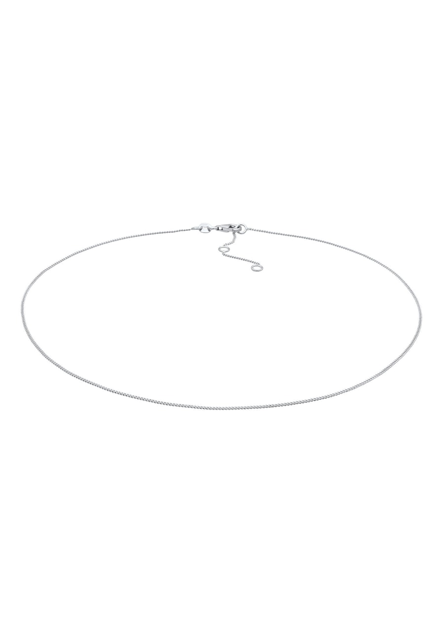 Elli Damski podstawowy choker ze srebra próby 925 sterling silver Naszyjniki 1 ct