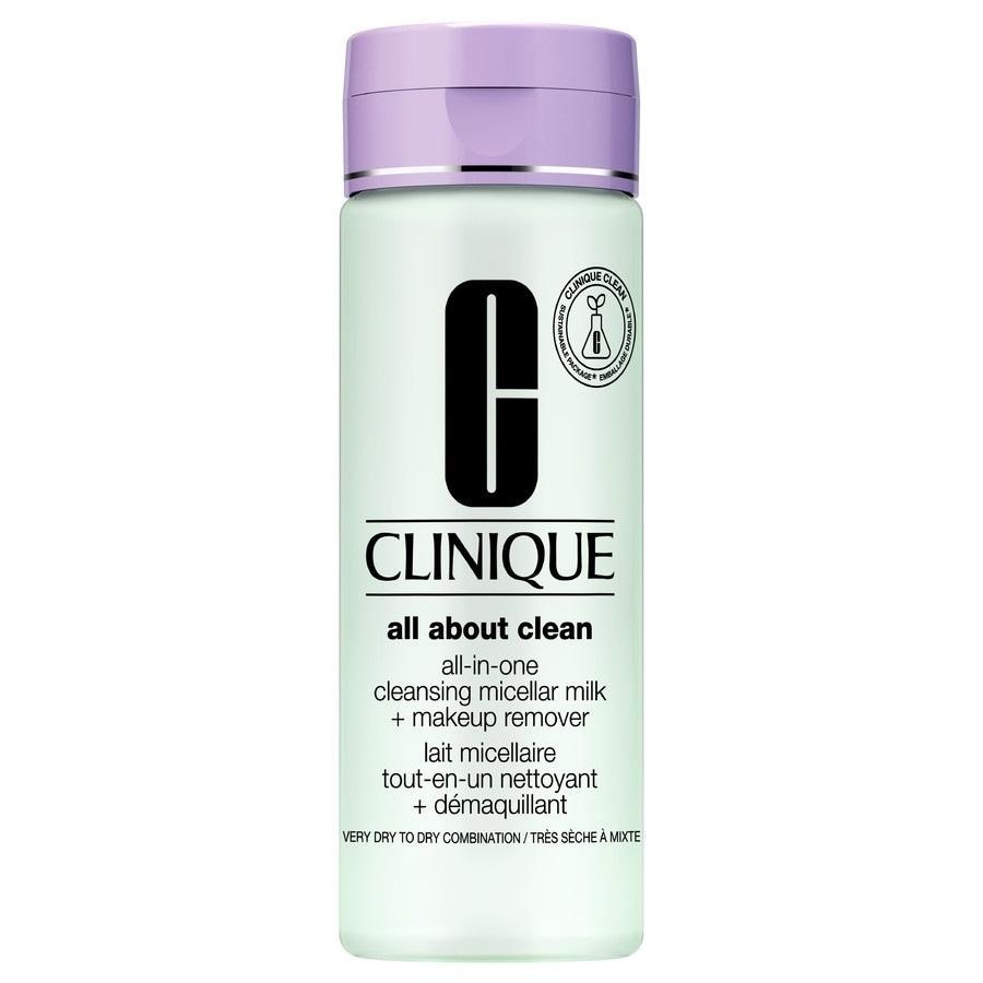 Clinique All about Clean All-in-One Cleansing Micellar Milk + Makeup Remover - Typy skóry 1 i 2 Demakijaż 200 ml