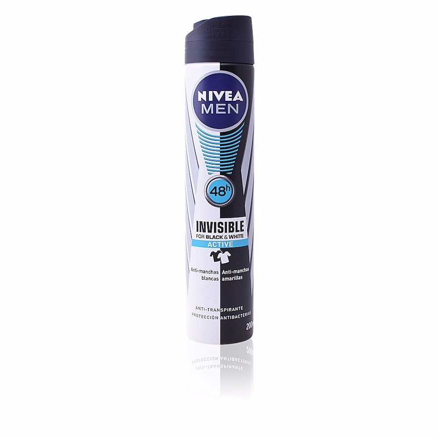 NIVEA MEN BLACK & WHITE ACTIVE dezodorant spray Dezodoranty 200 ml Męskie