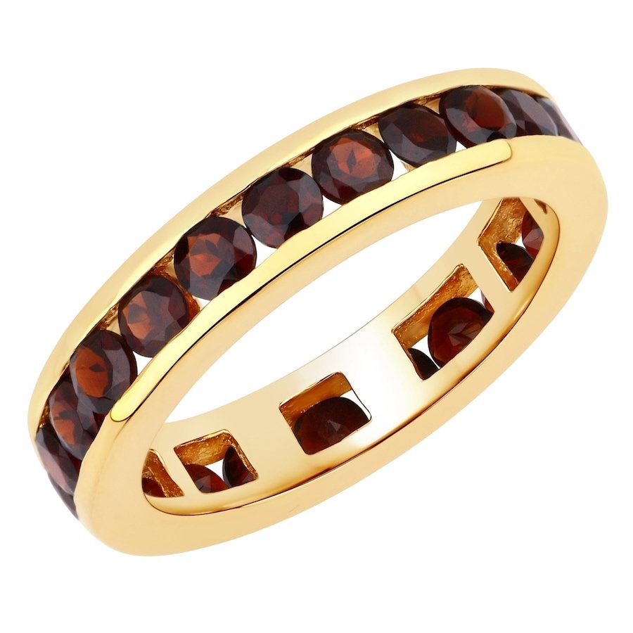 Rafaela Donata Pierścionek Srebro wysokiej próby Żółte złoto Pierścionki 1 ct Damski