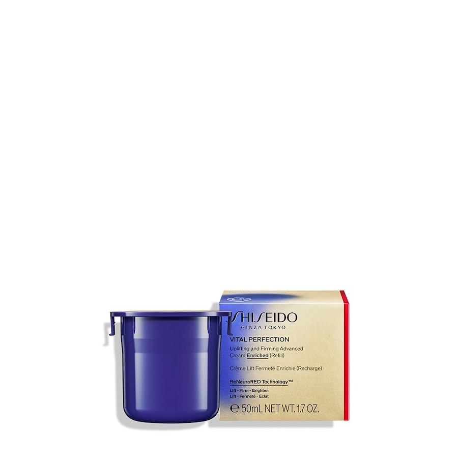Shiseido Vital Perfection Uplifting and Firming Advanced Cream Enriched Kremy przeciwzmarszczkowe 50 ml Damski