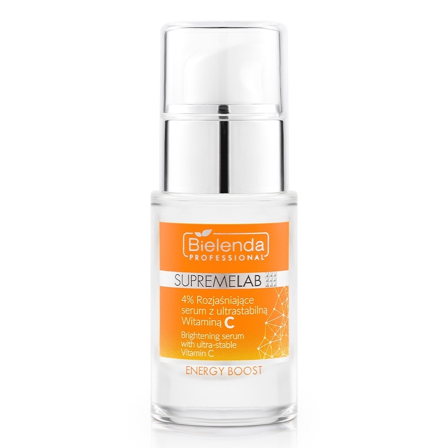 Bielenda Professional Energy Boost 4% Rozjaśniające serum z ultrastabilną Witaminą C Serum z witaminą c 15 ml
