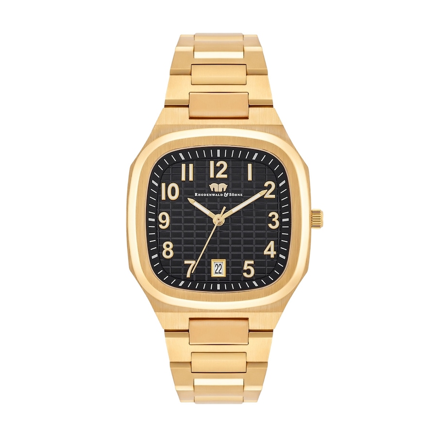 Rhodenwald & Söhne Zegarek Ikador Stal nierdzewna Żółte złoto Zegarki męskie 1 ct Męskie
