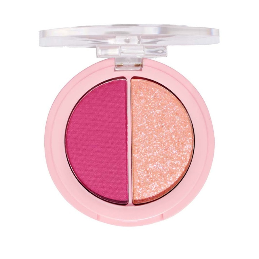 KimChi Chic Beauty Glazed 2 Go Cienie do powiek 2,8 g MATTE PINK MAGNET+PINK SHIMMER CINQ