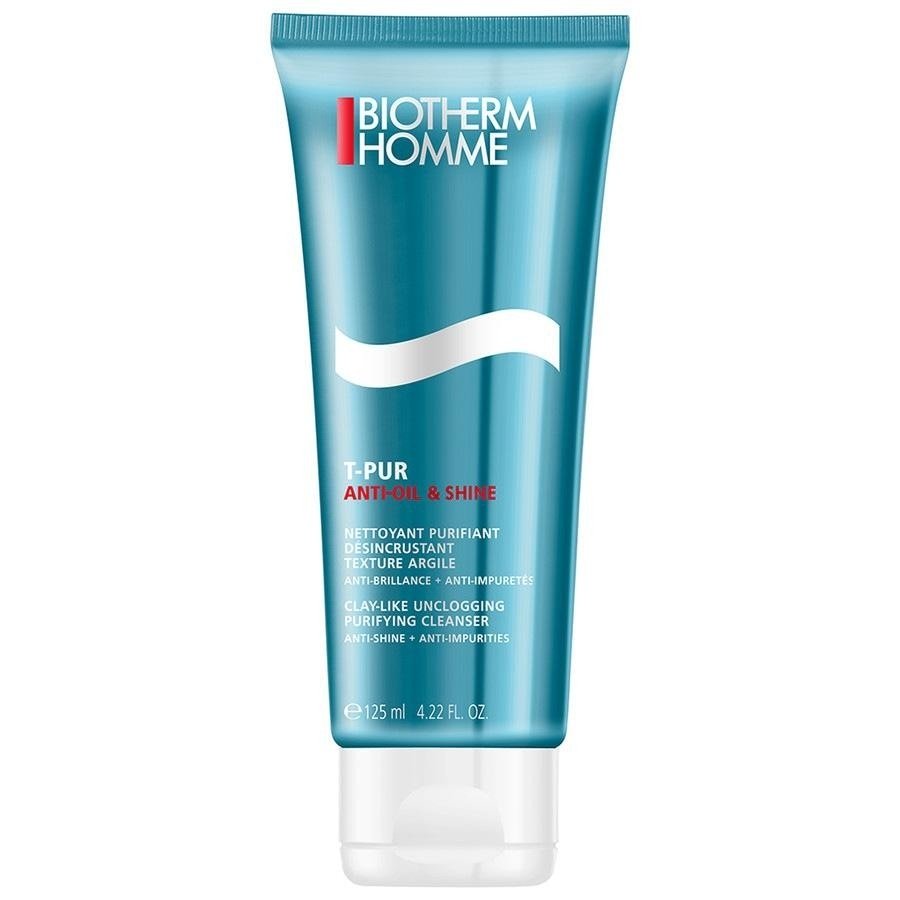 Biotherm Homme T Pur Nettoyant Anti Oil & Shine Kremy oczyszczające 125 ml Męskie