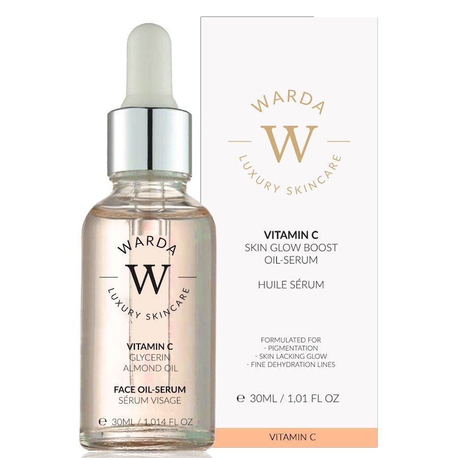 WARDA LUXURY SKINCARE Olejek z witaminą C Serum z kwasem hialuronowym 30 ml Damski