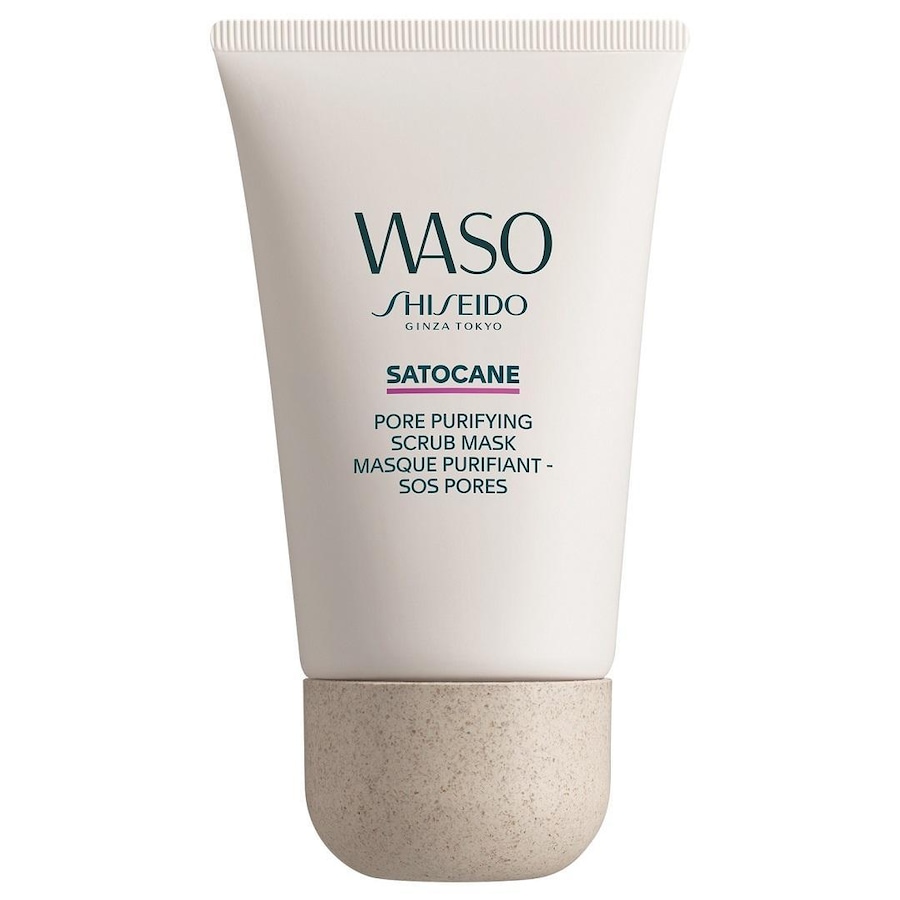 Shiseido Waso Satocane Pore Purifying Scrub Mask Peeling do twarzy 80 ml Damski