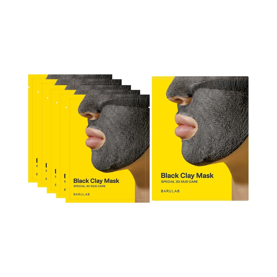 BARULAB maska z czarną glinką Maseczki w płachcie 90 g