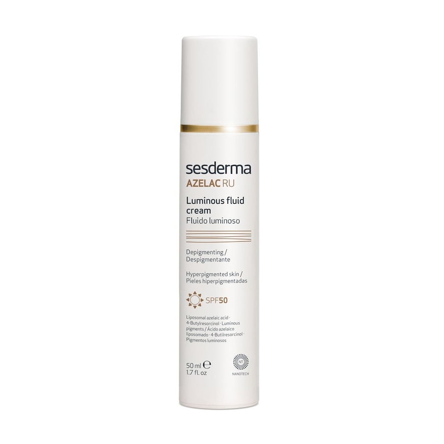 Sesderma AZELAC RU Emulsja rozświetlająca SPF50 Mleczka do twarzy 50 ml