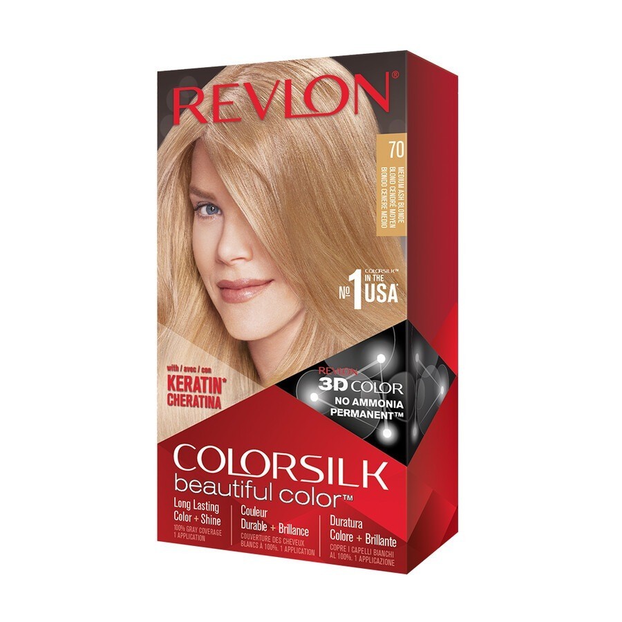 Revlon ColorSilk Beautiful Color Farby do włosów 1 ct Jasnobrązowy