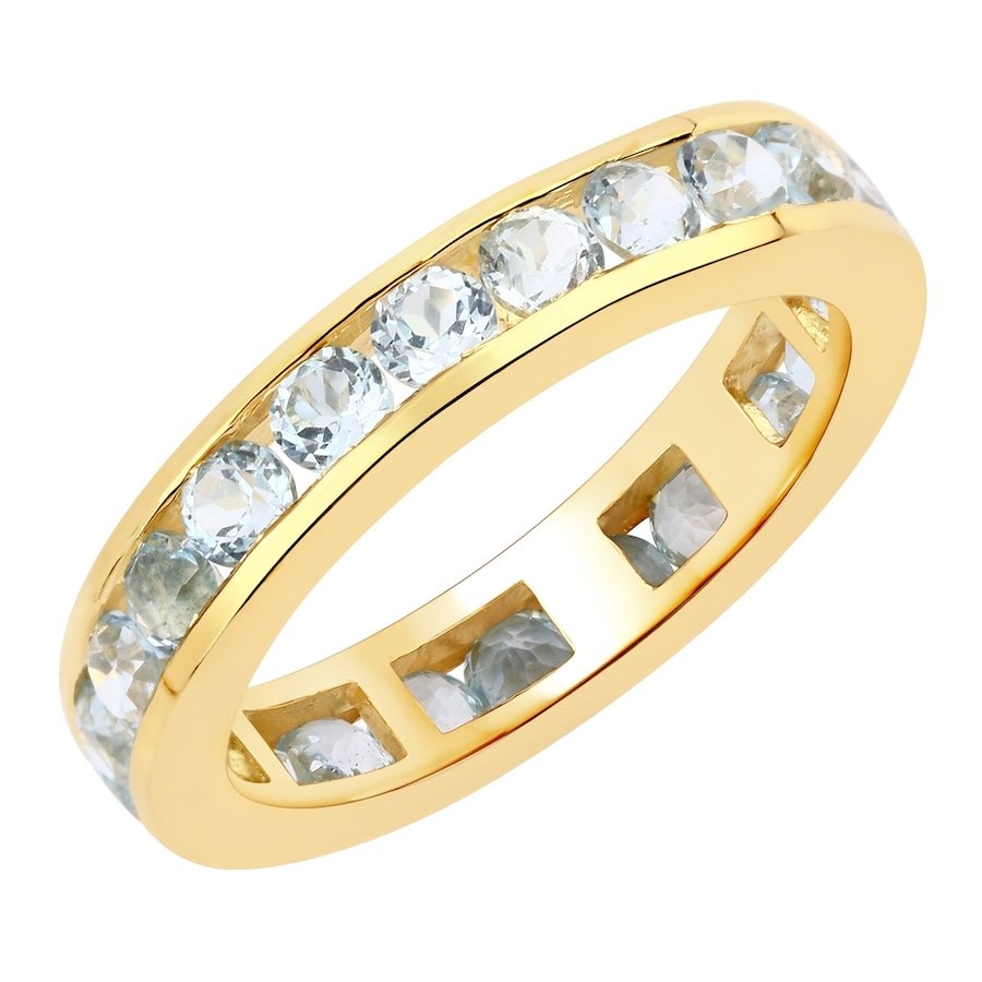 Rafaela Donata Pierścionek Srebro wysokiej próby Żółte złoto Pierścionki 1 ct Damski