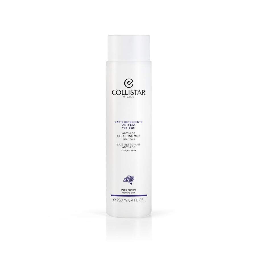 Collistar MLECZKO OCZYSZCZAJĄCE PRZECIWSTARZENIOWE DO TWARZY Mleczka do twarzy 250 ml