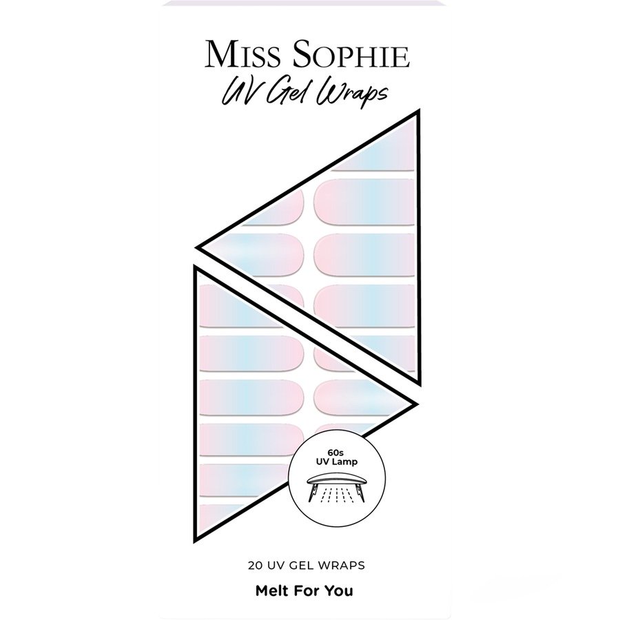 Miss Sophie's 20 okładów żelowych UV Stylizacja paznokci 1 ct Melt For You