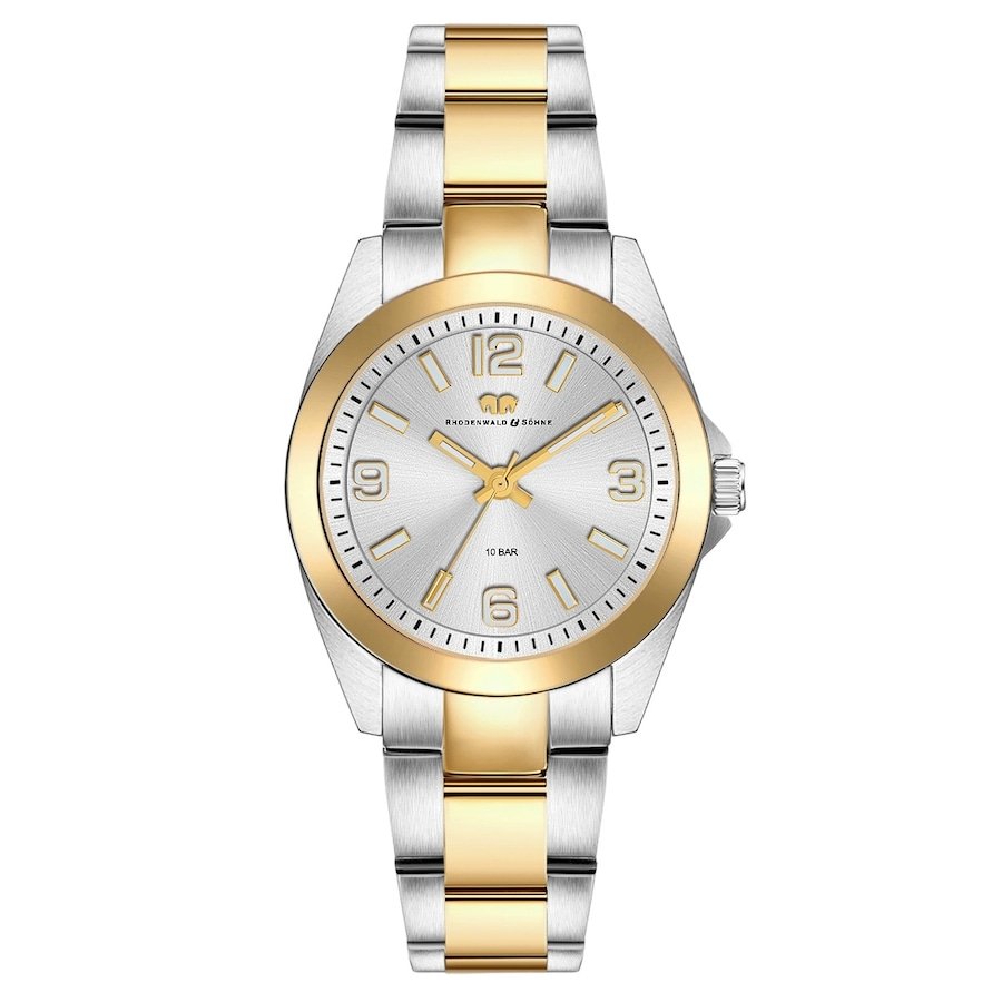 Rhodenwald & Söhne Zegarek kwarcowy Majestia Stal nierdzewna Srebrny Zegarki męskie 1 ct Damski
