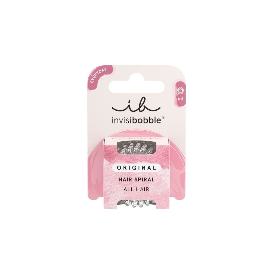 Invisibobble Kryształ na co dzień Clear Gumki do włosów 1 ct Biały