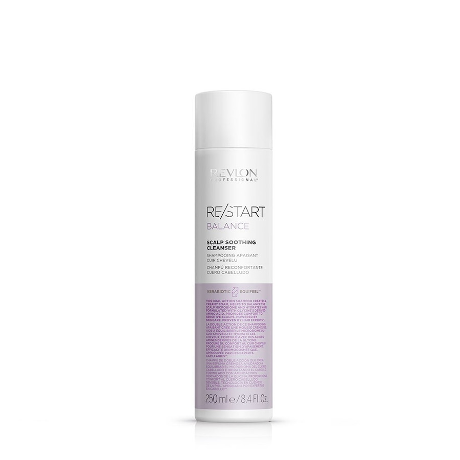 Revlon Professional Restart RE/START™ BALANCE Bezsiarczanowy, łagodzący szampon do skóry głowy Szampony 250 ml Damski