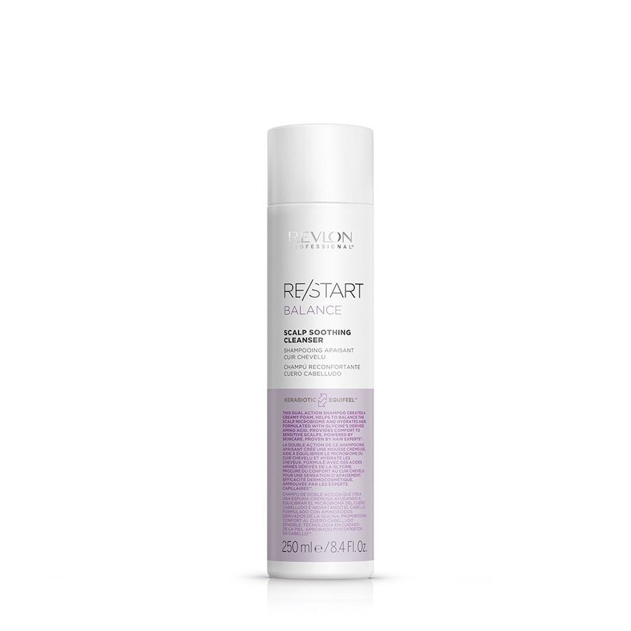Revlon Professional Restart RE/START™ BALANCE Bezsiarczanowy, łagodzący szampon do skóry głowy Szampony 250 ml Damski