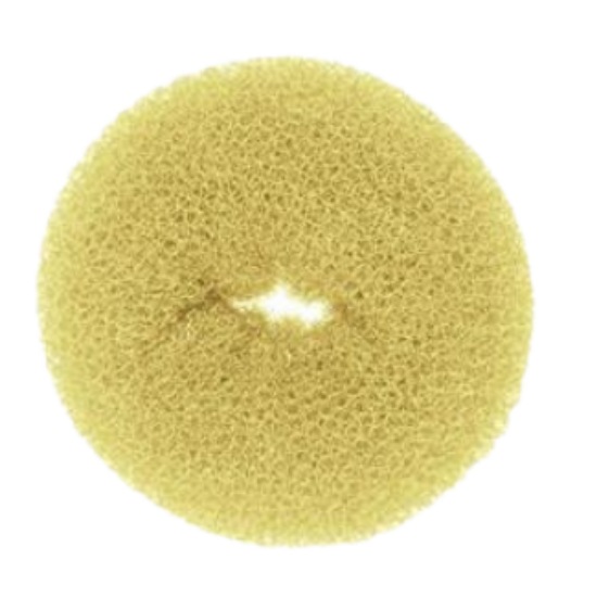 SOHO Donut do włosów - 7 cm Klamry i spinki do włosów 1 ct Nude Damski