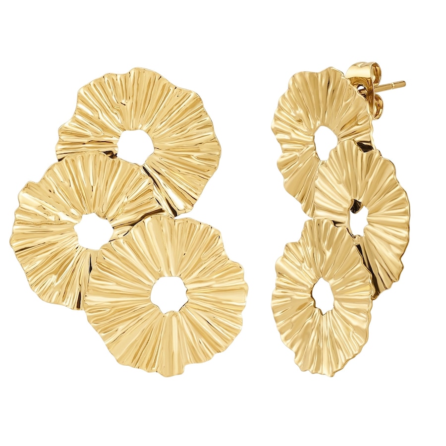 EASTSIDE Kolczyki Stal nierdzewna Żółte złoto 1 ct Damski