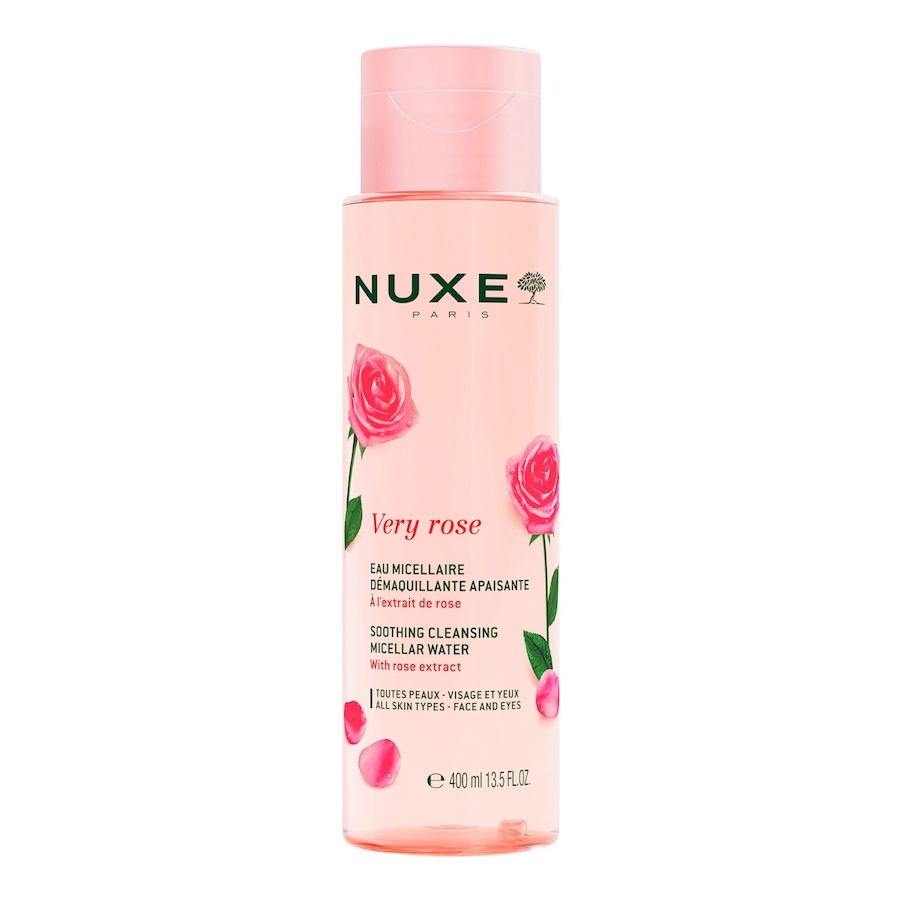 NUXE Very Rose ŁAGODZĄCA WODA MICELARNA DO DEMAKIJAŻU Płyn miceralny 400 ml Damski