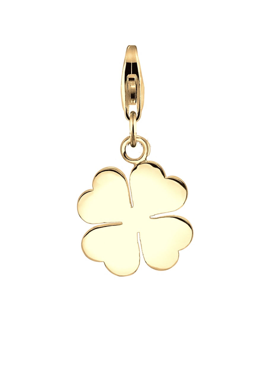 Nenalina Anhänger Kleeblatt Clover Kombinierbar 925 Silber Wisiorki 1 ct Damski