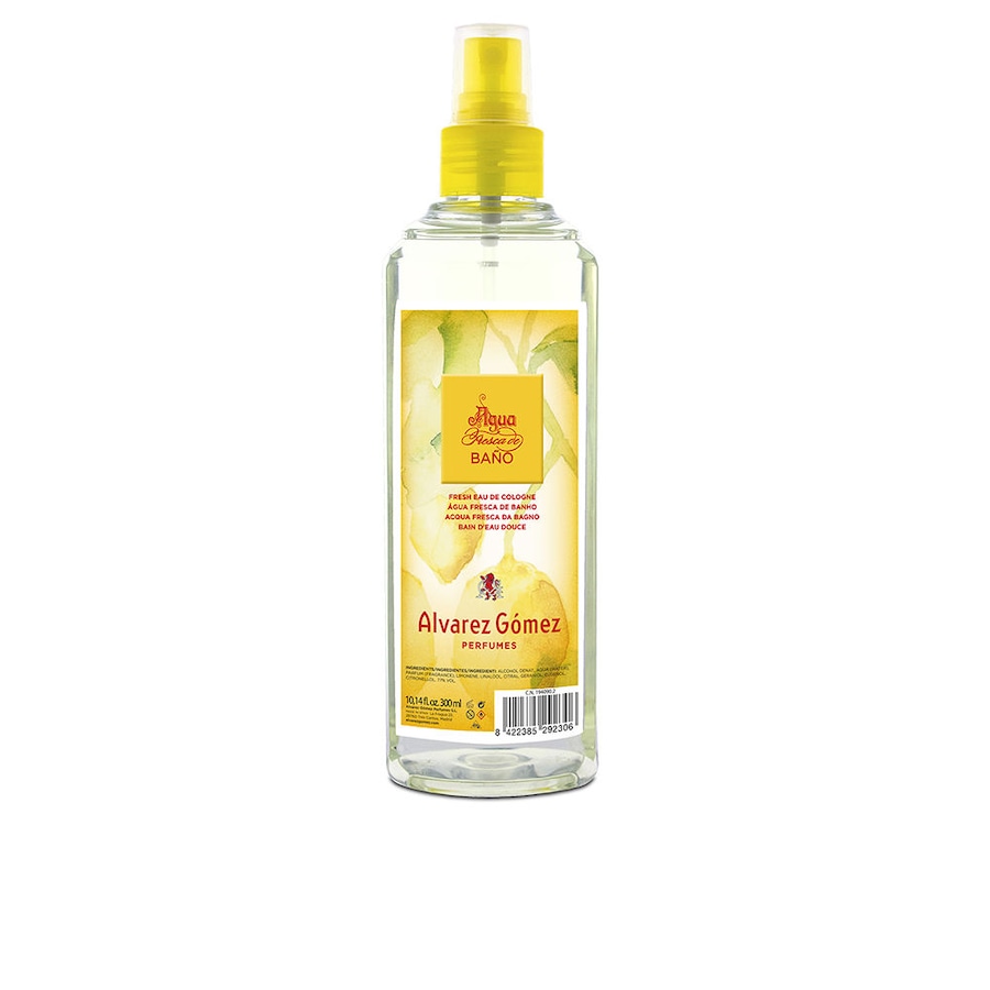 Alvarez Gomez EAU DE COLOGNE oryginalny spray ze świeżą wodą Woda kolońska 300 ml