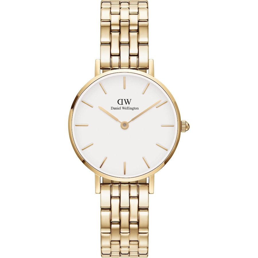 Daniel Wellington Kobietyzegarek Petite Link Gold Zegarki damskie 1 ct Czarny Damski