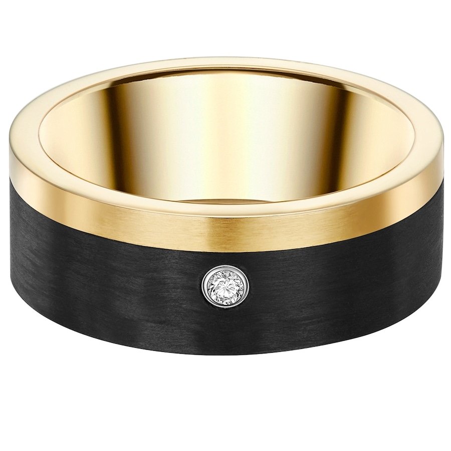 Trilani Stal nierdzewna Cyrkonia Pierścionki 1 ct Damski