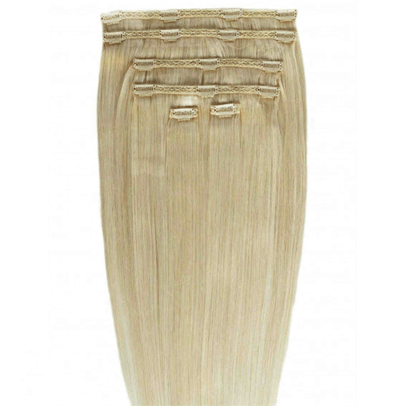 Gold24 Gold24 Przedłużenie włosów Clip-in #4 Brązowy - 60 cm Przedłużanie włosów 1 ct Nude