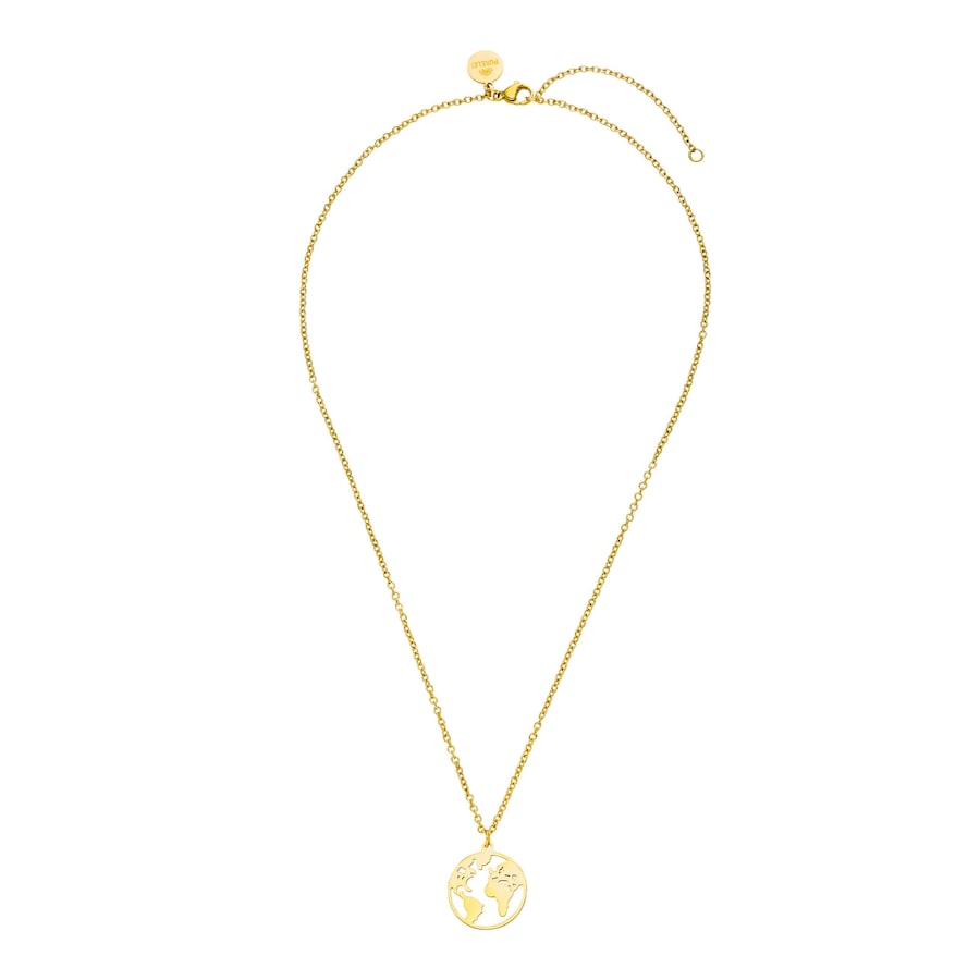 Purelei Purelei Naszyjnik World Map Naszyjniki 1 ct Damski