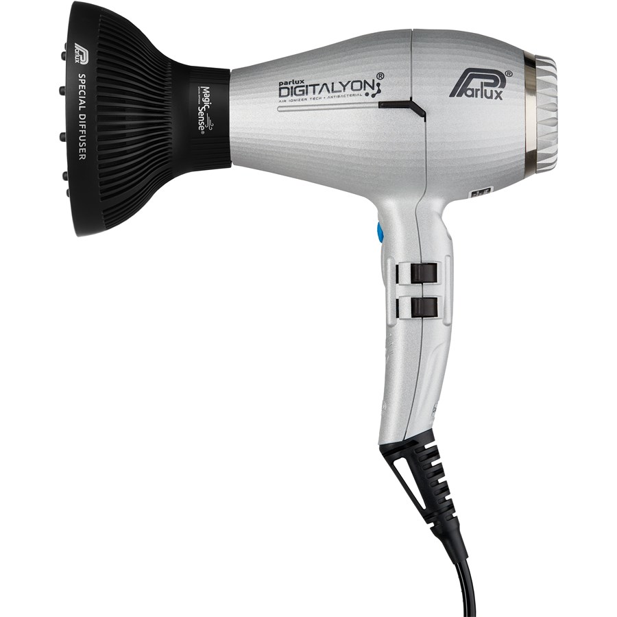 Parlux Srebrny Digitalyon z dyfuzorem Magic Sense Suszarki do włosów 1 ct