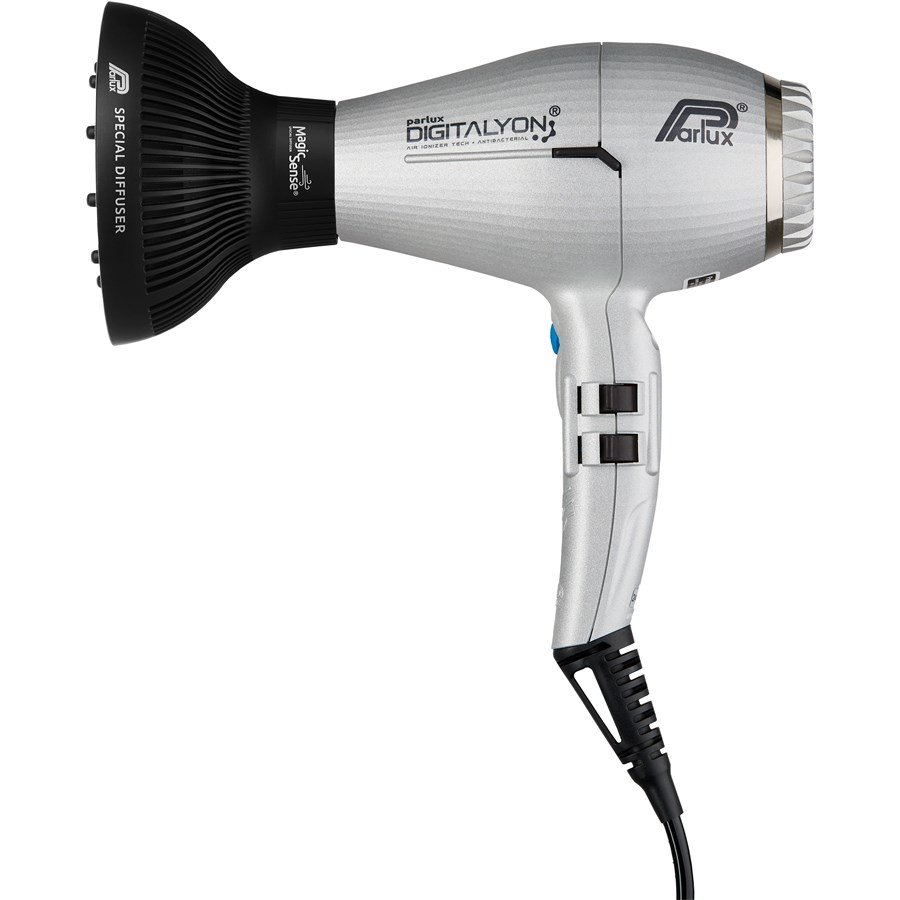 Parlux Srebrny Digitalyon z dyfuzorem Magic Sense Suszarki do włosów 1 ct