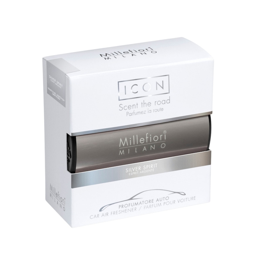 Millefiori Milano SILVER SPIRIT Odświeżacz do samochodu Dyfuzory zapachowe 50 g