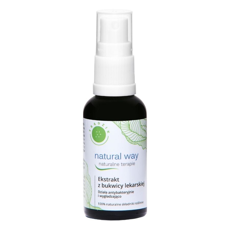 Natural Way Serum do twarzy z bukwicy lekarskiej Serum nawilżające 30 ml