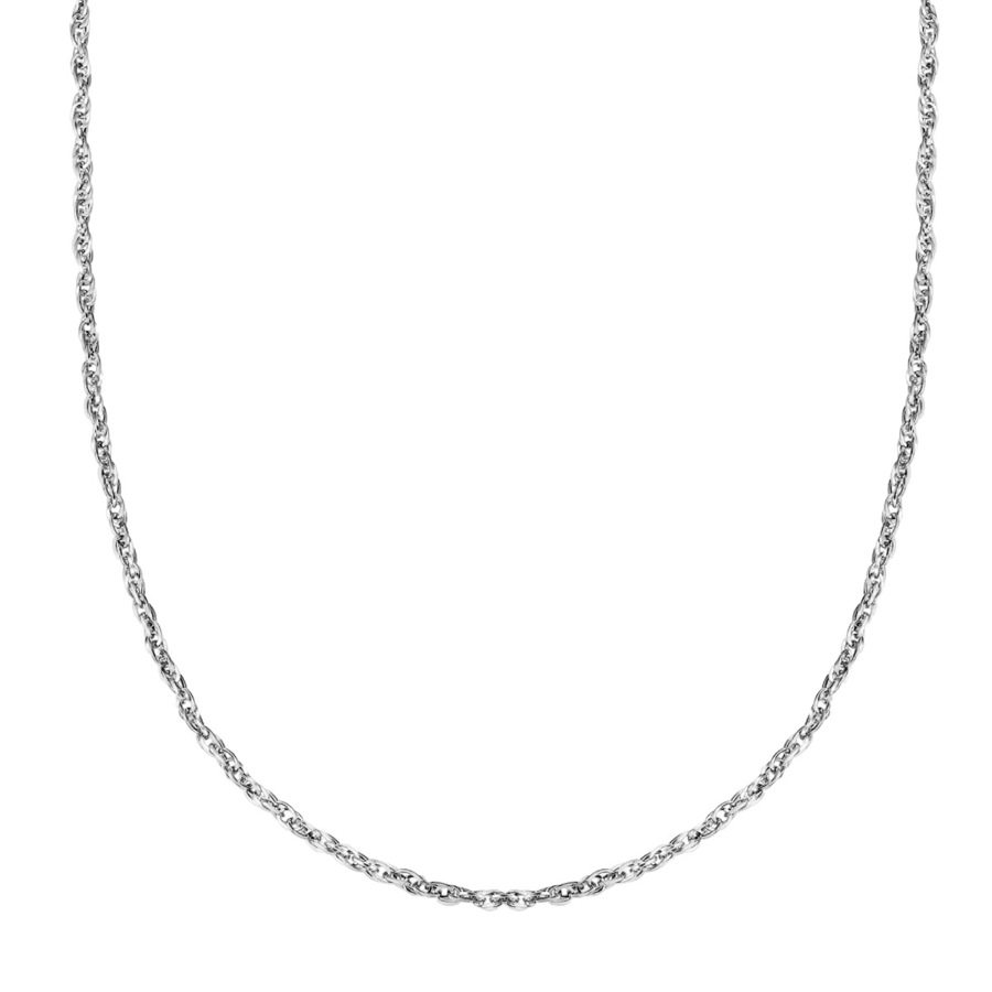 EASTSIDE Łańcuszek Stal nierdzewna Srebrny Naszyjniki 1 ct Damski