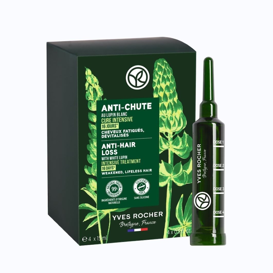 Yves Rocher INTENSYWNA KURACJA PRZECIW WYPADANIU WŁOSÓW Maski do włosów 60 ml