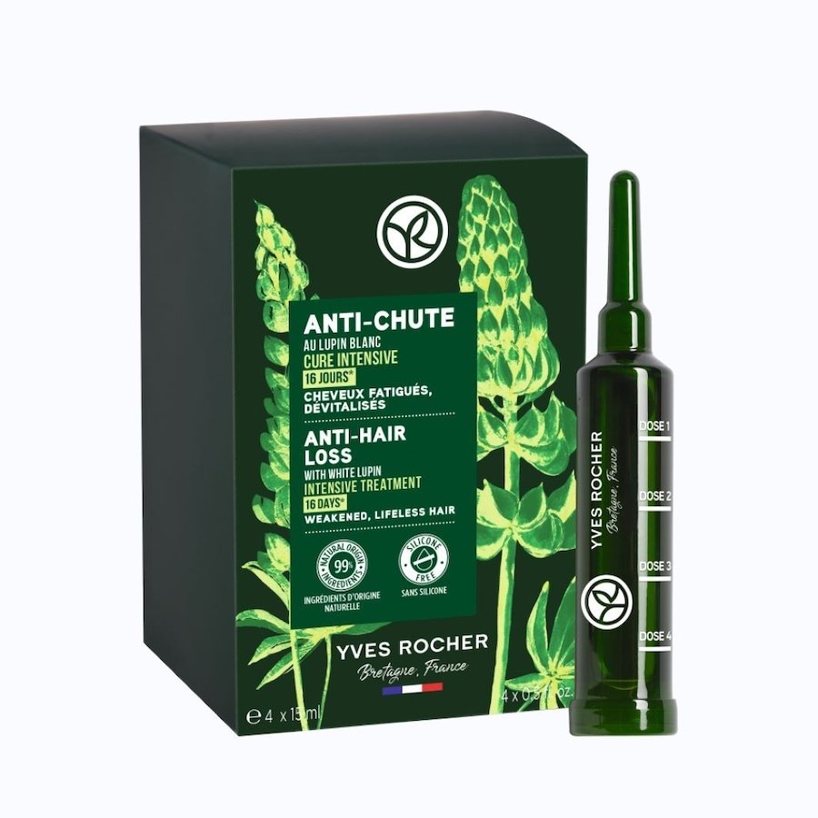 Yves Rocher INTENSYWNA KURACJA PRZECIW WYPADANIU WŁOSÓW Maski do włosów 60 ml