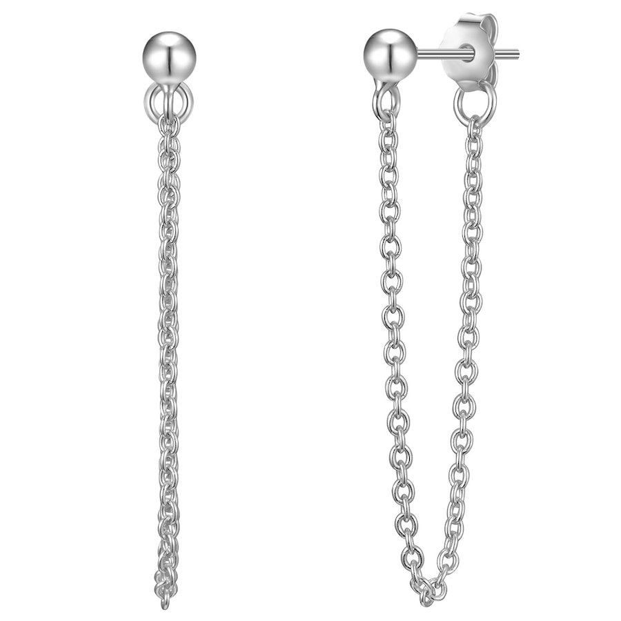 Glanzstücke München Kolczyki z Srebro wysokiej próby w Srebrny 1 ct Damski