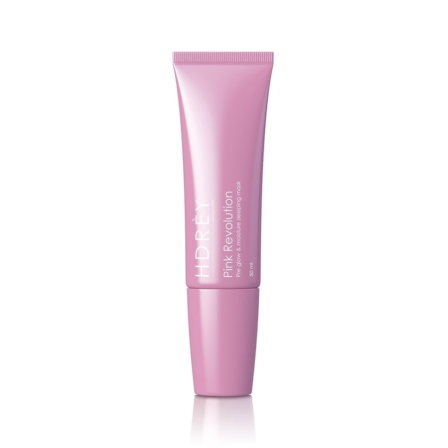 HDREY Pink Revolution Pre glow & moisture sleeping mask Pędzle do maseczek 50 ml