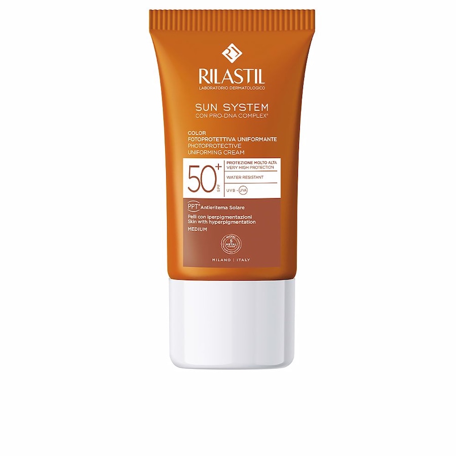 Rilastil SUN SYSTEM SPF50+ emulsja koloryzująca Ochrona przeciwsłoneczna 50 ml Damski