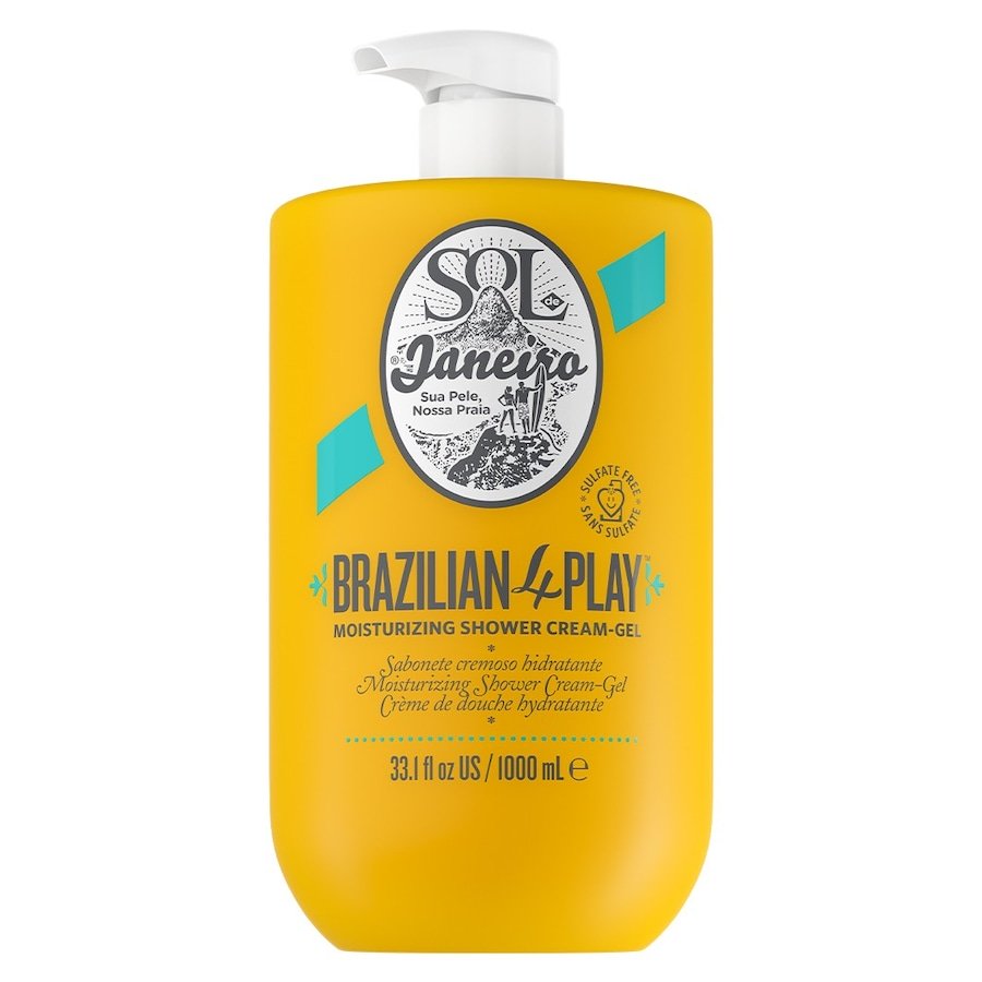 Sol de Janeiro Brazilian 4 Play Moisturizing Shower Cream-Gel Żele pod prysznic 1000 ml