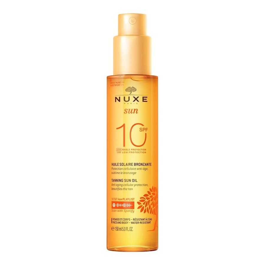 NUXE Sun Olejek do opalania twarzy i ciała (w sprayu) SPF10 Ochrona przeciwsłoneczna 150 ml